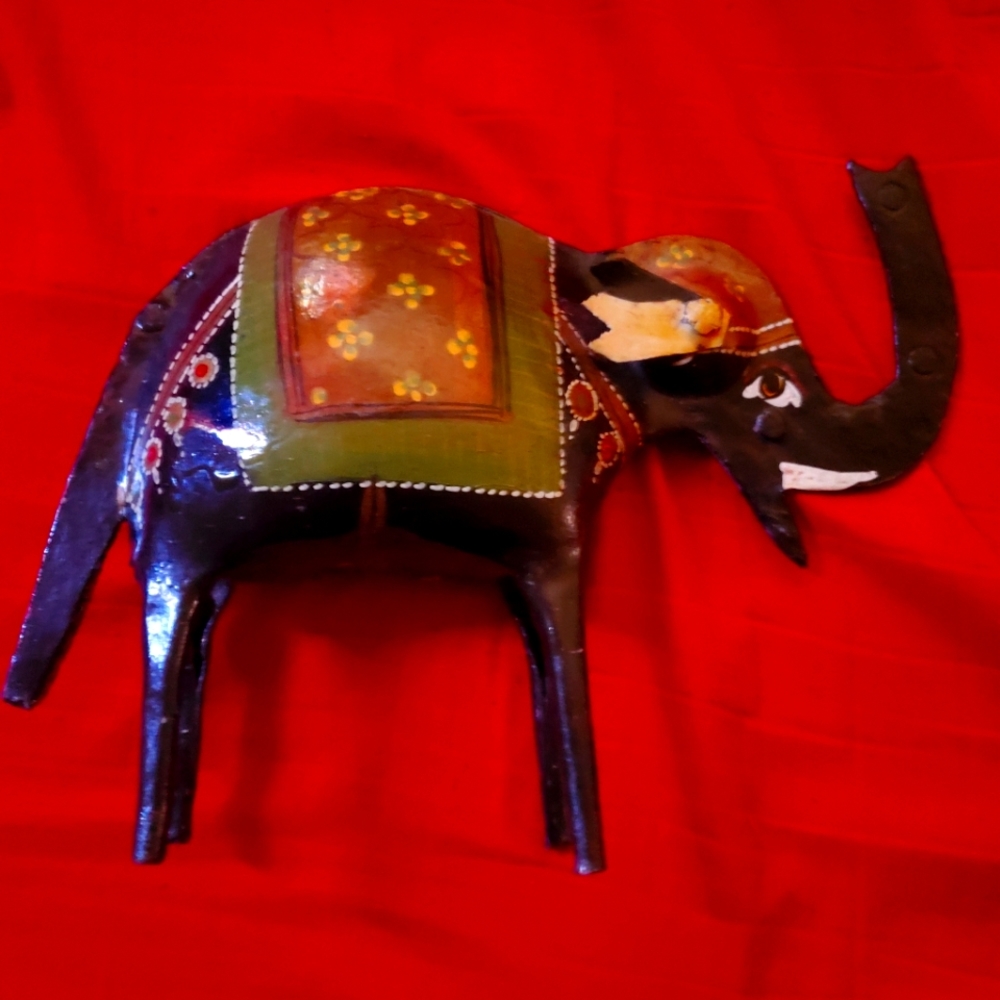 Cute metal elephant